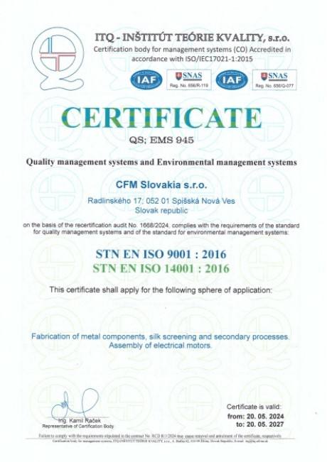 Certifikat STN_ISO9001-14001_EN